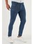 Pamuklu Normal Bel Dar Paça Slim Fit Jeans Erkek Kot Pantolon 1114D04NAPOLI 3