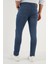 Pamuklu Normal Bel Dar Paça Slim Fit Jeans Erkek Kot Pantolon 1114D04NAPOLI 4