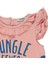 Kız Bebek Kolları ve Yakası Büzgülü T-Shirt 3