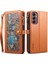 Samsung Galaxy A54 5g Rfıd Engelleme Telefon Kılıfı Zipper Cep Stand Deri Cüzdan Kapağı (Yurt Dışından) 1