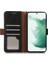 Samsung Galaxy A33 Için 5g Rfıd Engelleyen Orijinal Cowhide Deri Koruyucu Kabuk Yan Clasps Tasarım Çılgın At Doku Telefon Kılıfı Stand Cüzdanı (Yurt Dışından) 3