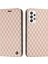 Samsung Galaxy A33 5g Rhmombus Desen Için Cüzdan Telefon Kılıfı Rfıd Engelleme Fonksiyonu ile Litchi Doku Pu Deri Stand Kılıfı (Yurt Dışından) 1