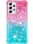 Le3 Serisi Gradyan Pırıltılı Sequins Quicksand ve Tpu Kapak Kabuğu Dinamik Eğlenceli Telefon Kılıfı Samsung Galaxy A33 5g (Yurt Dışından) 2