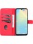Samsung Galaxy A33 5g Şok Geçirmez Katlanabilir Stand Telefon Kapağı Aksesuarı Için Azns Pu Deri Cüzdan Kılıf (Yurt Dışından) 4