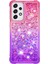 Le3 Serisi Gradyan Pırıltılı Sequins Quicksand ve Tpu Kapak Kabuğu Dinamik Eğlenceli Telefon Kılıfı Samsung Galaxy A33 5g (Yurt Dışından) 2