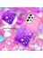 Le3 Serisi Gradyan Pırıltılı Sequins Quicksand ve Tpu Kapak Kabuğu Dinamik Eğlenceli Telefon Kılıfı Samsung Galaxy A33 5g (Yurt Dışından) 4
