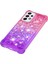 Le3 Serisi Gradyan Pırıltılı Sequins Quicksand ve Tpu Kapak Kabuğu Dinamik Eğlenceli Telefon Kılıfı Samsung Galaxy A33 5g (Yurt Dışından) 5