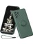 Samsung Galaxy A33 5g Sıvı Sıvı Silikon Telefon Geri Koruyucu Kapak Ring Kickstand ve Lanyard (Yurt Dışından) 2