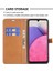 Samsung Galaxy A33 Için 5g Kot Pantolon Ekleme Kontrast Renk Cep Telefonu Kapağı Pu Deri Cüzdan Standı Telefon Kasası Kayış (Yurt Dışından) 5