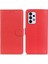 Litchi Doku Pu Deri Stand Telefon Kapağı Şok Geçirmez Tpu Samsung Galaxy A33 5g Için Iç Koruyucu Cüzdan Kılıfı (Yurt Dışından) 1
