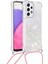 Le1-1 Serisi Pırıltılı Sequins Quicksand ve Tpu Kapak Kabuğu Uzun Kordon Damla Geçirmez Telefon Koruyucu Kasa Samsung Galaxy A33 5g (Yurt Dışından) 2
