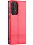 Azns Telefon Çantası Kılıfı Güçlü Manyetik Otomatik Absorbed Kapak Pu Deri Stand Samsung Galaxy A33 5g Için Akıllı Telefon Kılıfı (Yurt Dışından) 3
