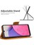 Samsung Galaxy A33 Için 5g Dokulu Pu Deri Tam Koruyucu Cüzdan Stand Telefon Kapağı Kayışlı (Yurt Dışından) 5