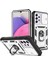 Samsung Galaxy A33 5g Kickstand Card Tutucu Telefon Kılıfı Kılıfı Hibrit Yumuşak Tpu Sert Pc Seri Slayt Kameralı Kamera Kapağı (Yurt Dışından) 1