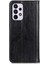 Litchi Doku Split Deri Flip Folio Cüzdan Telefon Kılıfı Stand Manyetik Otomatik Kapatma Samsung Galaxy A33 5g Için (Yurt Dışından) 5