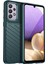 Thunder Serisi Twill Doku Yumuşak Kalınlaştırılmış Tpu Anti-Çizelge Samsung Galaxy A33 5g Için Şok Geçirmez Koruyucu Kılıf (Yurt Dışından) 1