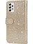 Samsung Galaxy A33 Için 5g Glittery Pu Deri Kılıf Stand Cüzdan Tasarımı Zipper Cep Telefonu Kabuğu Kayışlı (Yurt Dışından) 3