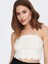 Kadın Dantelli İnce Askılı Crop Büstiyer - Minimalist Yazlık 4