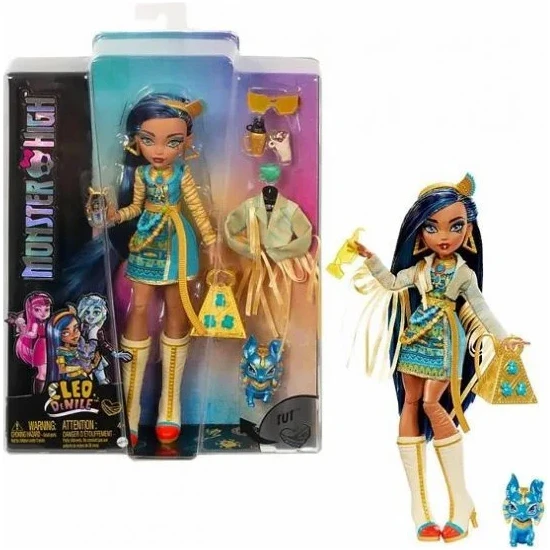 Monster High Cleo Ana Karakter Bebekler, 4 yaş ve üzeri, HHK54