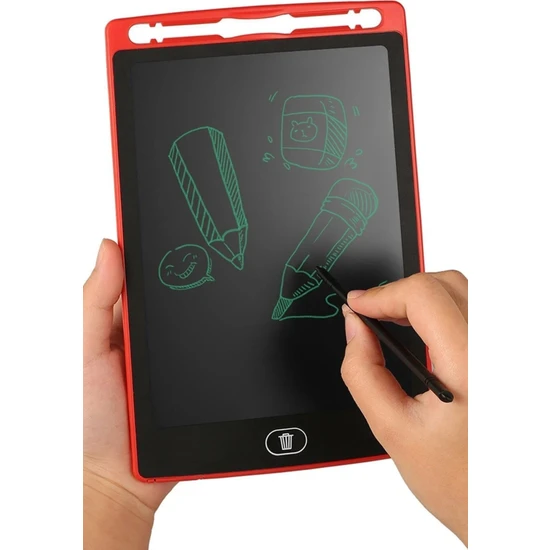 Hayal Grafik Digital Çocuk Yazı Çizim Tableti LCD 8.5 Inc Ekranlı + Bilgisayar Kalemli