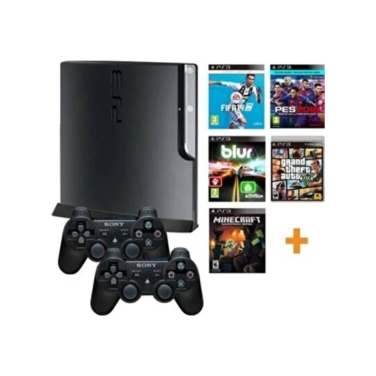 Sony PS3+320 Gb+30 Oyun+2 Kol(Ithalatçı Garantili)
