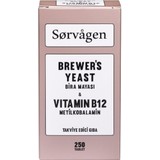 Sorvagen Brewer's Yeast (Bira Mayası) Vitamin B12 Anne Sütü Arttırıcı 250 Tablet