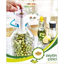 melekstore Kolay Zeytin Dilme Çizme Aparatı Pratik Kolay Zeytin Çizici Alet
