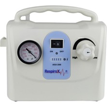 Respirox ASU-200 Bataryalı ve Şarjlı Taşınabilir Aspiratör