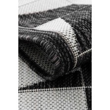Angora Home Avlu Koleksiyonu Dokuma Makine Halısı AV1004 120 x 120 Yuvarlak