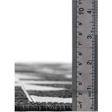 Angora Home Avlu Koleksiyonu Dokuma Makine Halısı AV1004 120 x 120 Yuvarlak