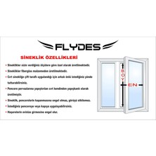 Flydes ( Ölçünüze Özel Üretim ) Cırt Cırtlı Yapışkanlı Fiberglass Hazır Sineklik