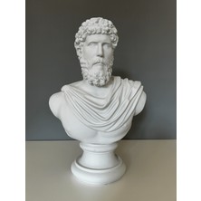 Büyük Marcus Aurelius Dekoratif Biblo Heykel