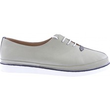 DGN 095 Kadin Kalin Taban Bağcikli Comfort Ayakkabi
