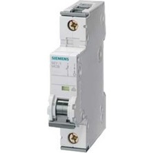 Siemens 5SY5125 7 25A 1 Fazlı Dc Anahtarlı Otomatik Sigorta 10KA C Tipi Yavaş Karakterli