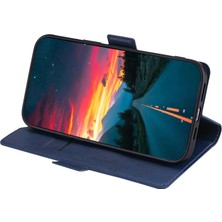 Xshine Honor 80 Pro 5g Damla Geçirmez Pu Deri Stand Kart Tutucu Telefon Kılıfı Tpu Iç Kabuk Çift Manyetik Tüye Koruyucu Kapak (Yurt Dışından)