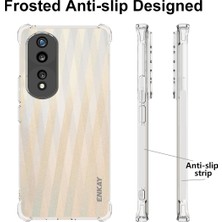 Xshine Enkay Hat Prens Tpu Honor 80 Pro 5g Için Telefon Kılıfı, Kalınlaştırılmış Köşeler Şok Geçirmez Anti-Slip Strip Kenar Net Telefon Kapağı (Yurt Dışından)