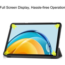 Xhappy Huawei Matepad Se 10. 4 Üç Katlı Voltaj Ultra Ince Düşmeye Dayanıklı Tablet Kılıfı (Yurt Dışından)