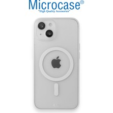 Microcase iPhone 13 Için Magsafe Manyetik Darbeye Dayanıklı Yarı Esnek Plastik Tpu Mat Kılıf - AL8118