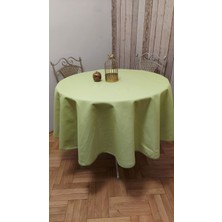Gonk Yuvarlak,duck (Sıvı Itici ,leke Tutmaz) Kumaş,masa Örtüsü