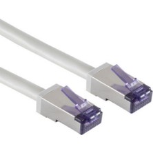 IRENIS CAT6A S/ftp Süper Esnek Kablo 25 Cm-Beyaz