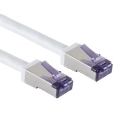 IRENIS CAT6A S/ftp Süper Esnek Kablo 15 Cm-Gri