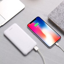 Xipin PX102 Hızlı Şarj Özellikli LED Göstergeli Dual USB Taşınabilir Akıllı Powerbank 10000MAH