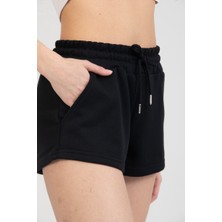 Twenty3 Kadın Beli Lastikli Basic Kısa Cepli Şort