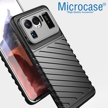 Microcase Xiaomi 11 Ultra Thunder Serisi Darbeye Dayanıklı Silikon Kılıf - Siyah AL3421