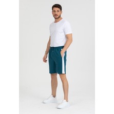 Twenty3 Erkek Basic Şerit Detaylı Cepli Şort