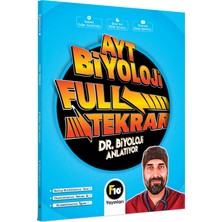 F10 Yayınları 2023 Dr. Biyoloji AYT Biyoloji Full Tekrar Video Ders Kitabı
