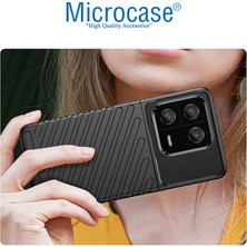 Microcase Xiaomi 13 Pro Global Thunder Serisi Darbeye Dayanıklı Silikon Kılıf - Siyah AL3421