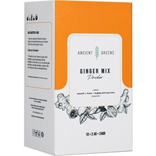 Ancient Greens Ginger Mix 2,4 G x 10 Adet