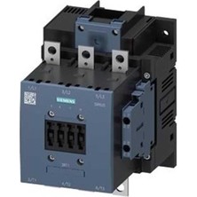 Siemens 3RT1056-6AF36 Sirius Classic 3rt1 Kontaktör, 3 Kutuplu, 185 A, 90 Kw, Bobin Gerilimi: 110 V Ac