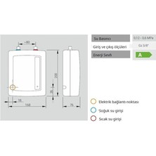 Kospel EP02 Amicus Elektrikli Ani Su Isıtıcı Şofpen